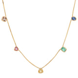 Mexico Sunset Floating Necklace