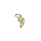 2.64 CT Mint Tourmaline Tidal Wave Ring