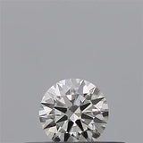 0.18ct Round Natural Diamond (Colour H, Clarity IF, Cut EX, IGI Certified)