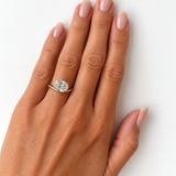 Diamond Eternal Wave Bespoke Ring