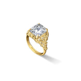 Radiant Diamond Flower Bespoke Ring