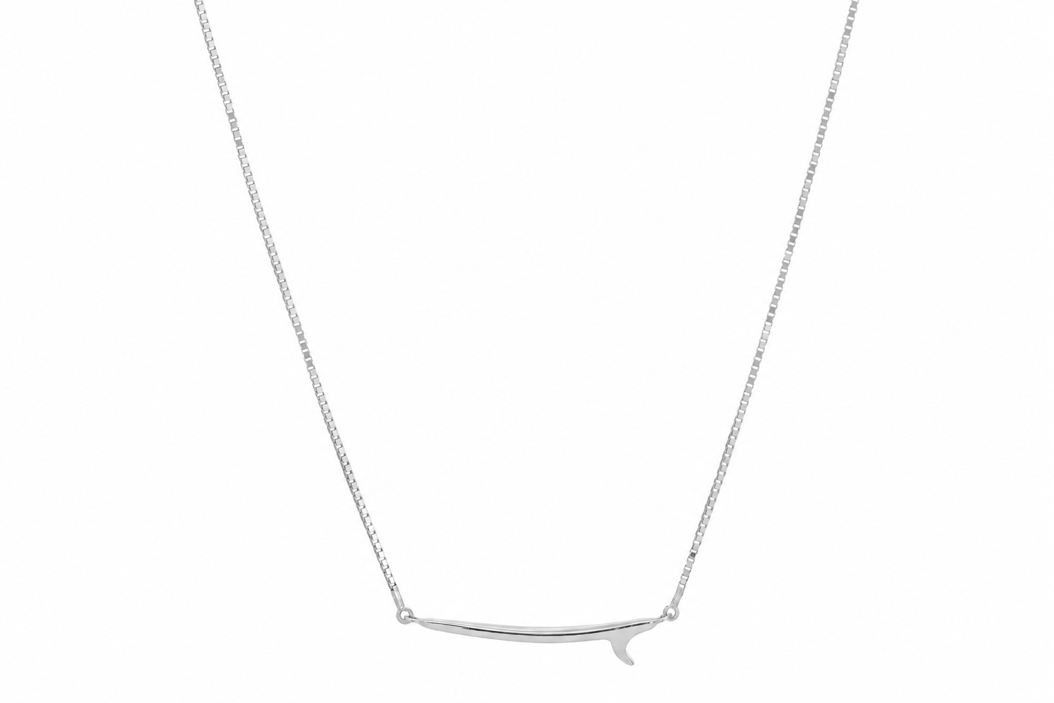 Single Fin Surf Necklace