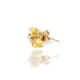 Yellow Sapphire Trillon Stud