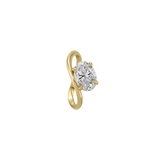Diamond Eternal Wave Ring